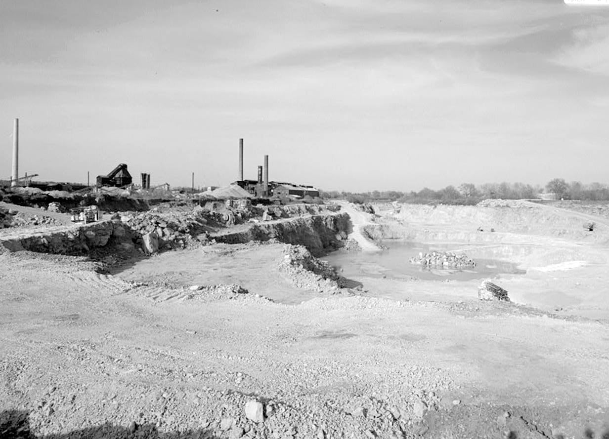 Historic Photo : Wade Sand & Gravel Company, North Quarry, State Highway 78, Thomas, Jefferson County, AL 1 Photograph