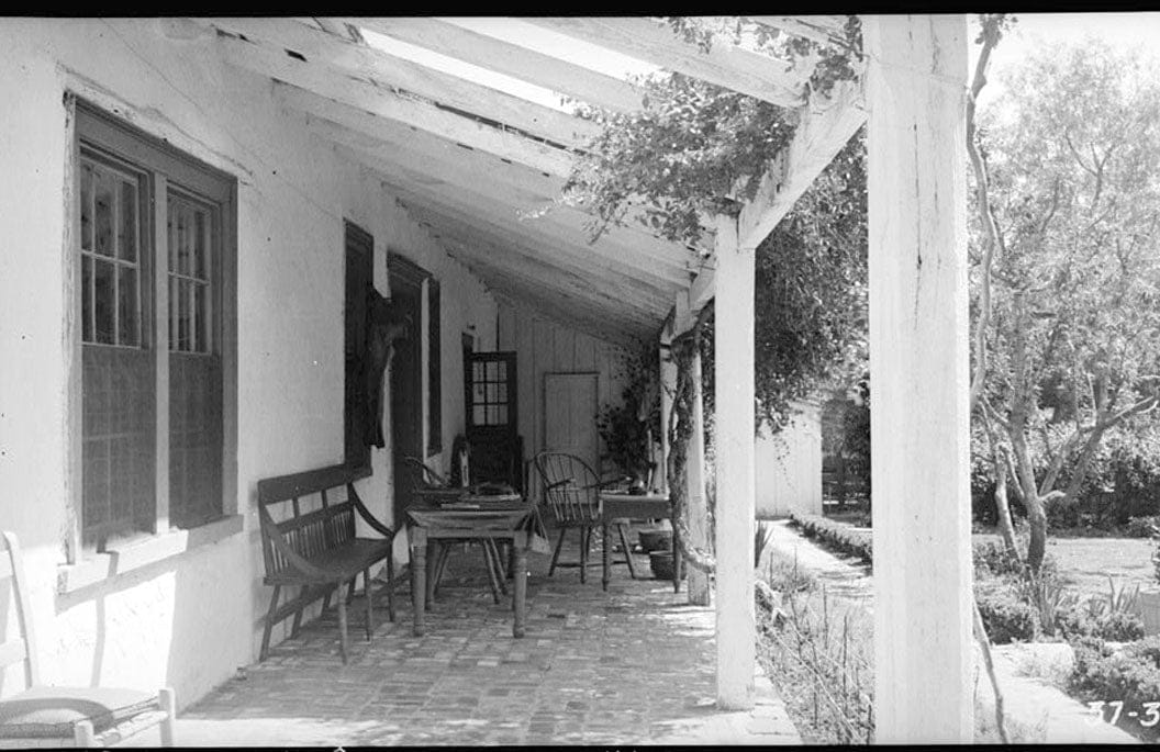 Historic Photo : Mrs. A. L. M. Vhay House, 835 Leguna Street, Santa Barbara, Santa Barbara County, CA 1 Photograph