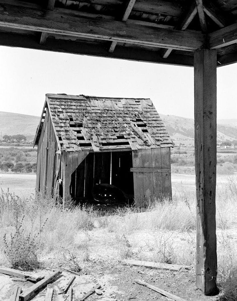Historic Photo : Twin Oaks Dairy, Northwest of Metcalfe Road, off State Route 101 (Monterey Road), Coyote, Santa Clara County, CA 5 Photograph