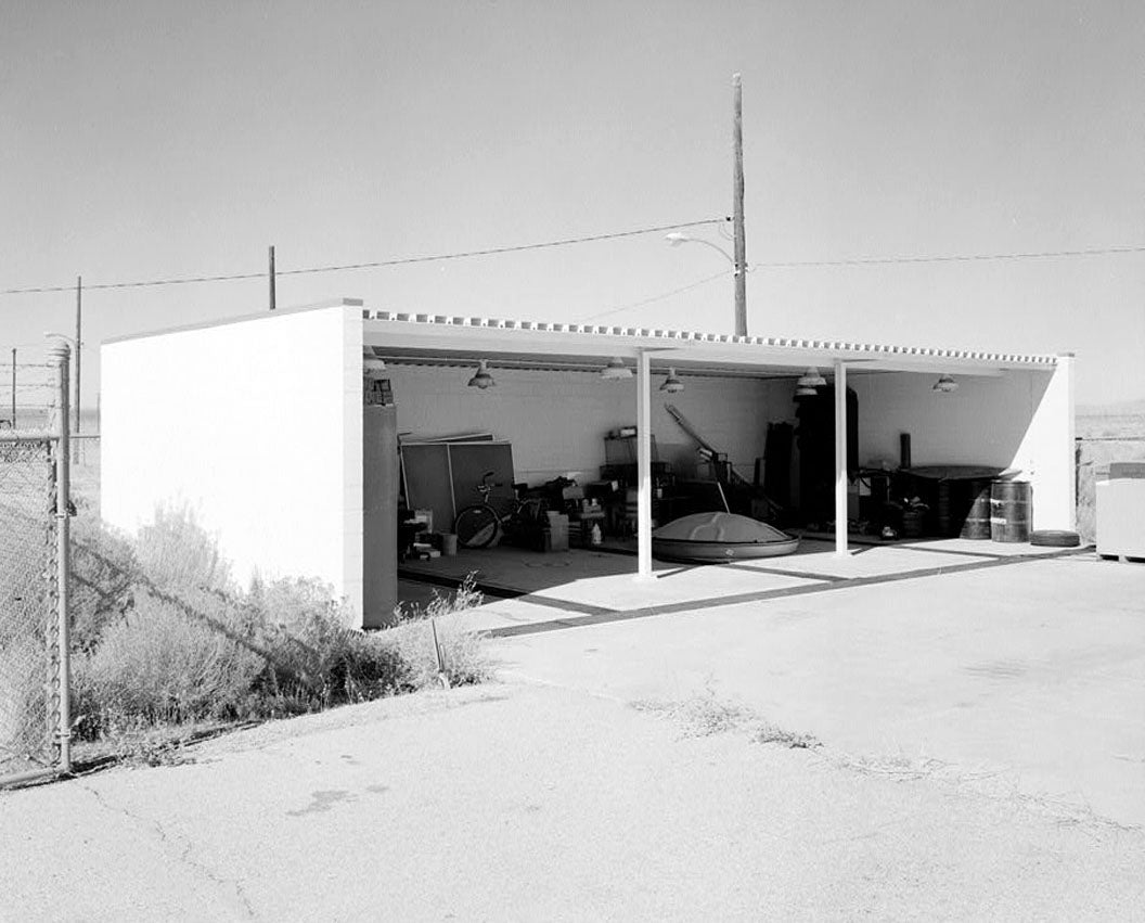 Historic Photo : Edwards Air Force Base, North Base, Liquid Oxygen Storage Facility, Second Street, Boron, Kern County, CA 1 Photograph
