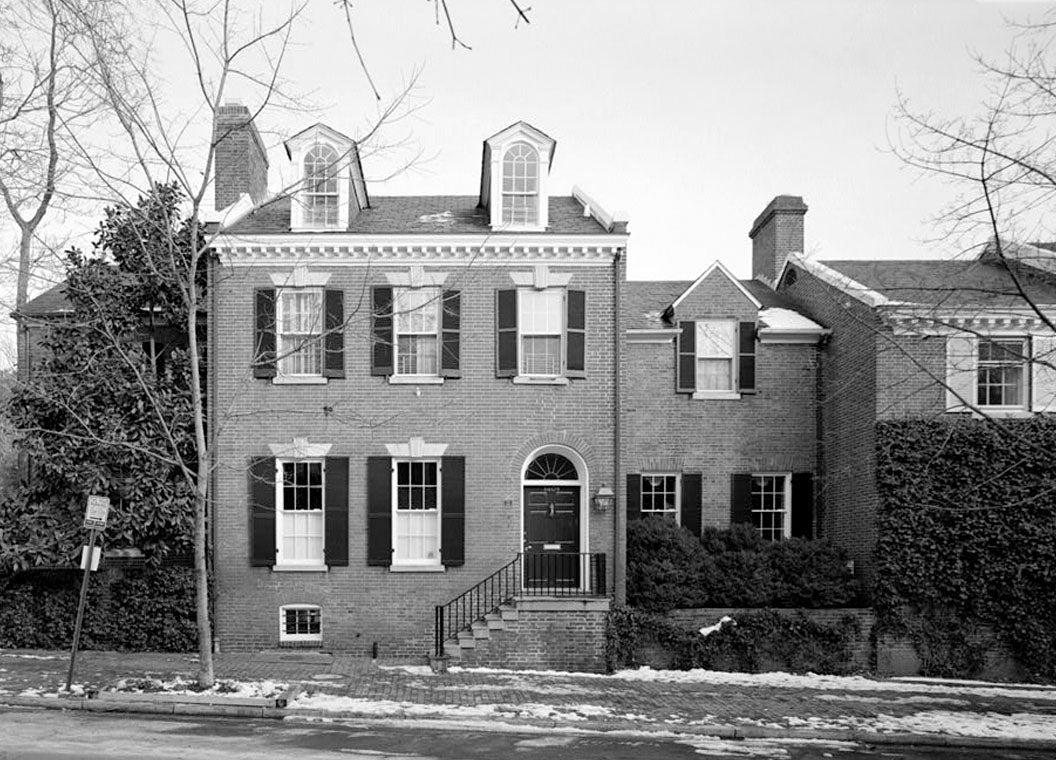 Historic Photo : Ambassador Bruce House, 1422 Thirty-Fifth Street, Northwest, Washington, District of Columbia, DC 1 Photograph