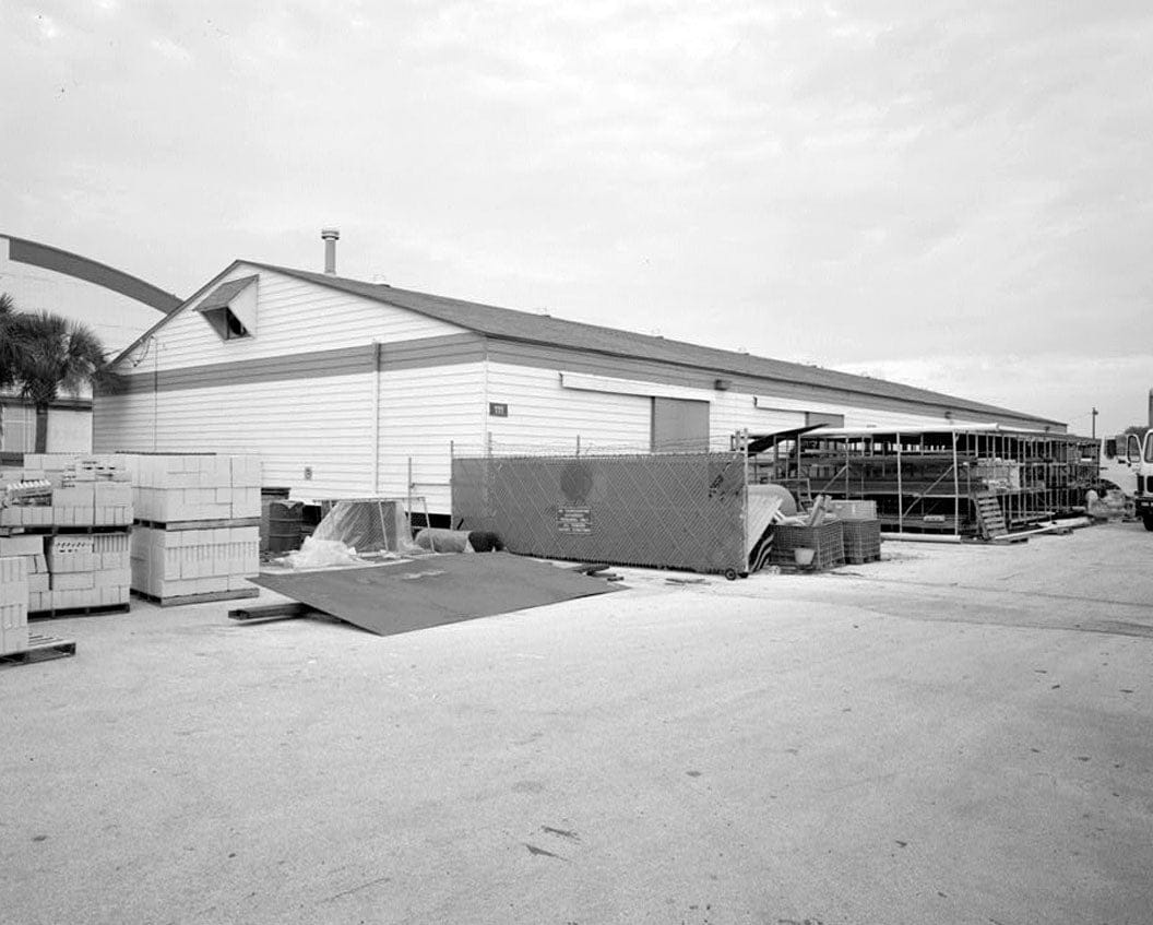 Historic Photo : MacDill Air Force Base, Supply & Equipment Warehouse, 7606 Hanger Loop Drive, Tampa, Hillsborough County, FL 1 Photograph