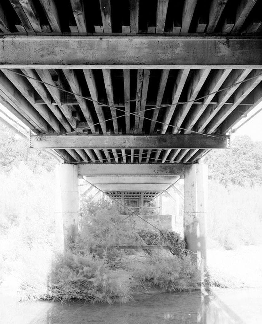 Historic Photo : Red Bank Creek Bridge, Spanning Red Bank Creek at Rawson Road, Red Bluff, Tehama County, CA 6 Photograph