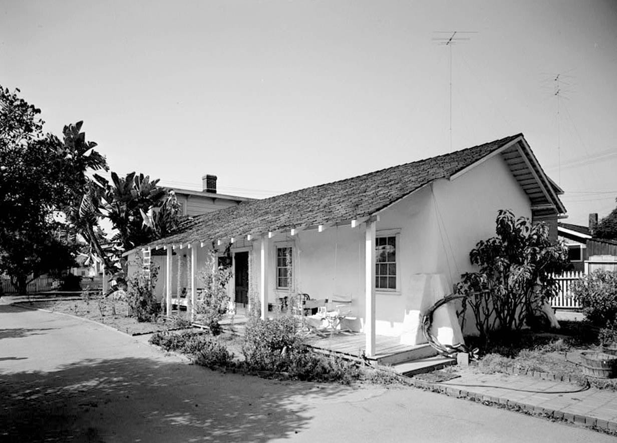 Historic Photo : George Derby House, 4017 Harney Street, San Diego, San Diego County, CA 1 Photograph