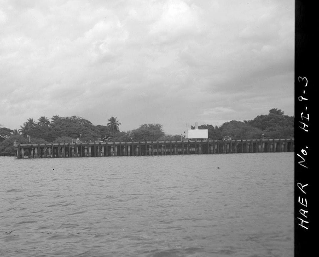 Historic Photo : U.S. Naval Base, Pearl Harbor, Berthing Wharf S378, Beckoning Point, Southeast of Cowpens Street, Ford Island, Pearl City, Honolulu County, HI 4 Photograph