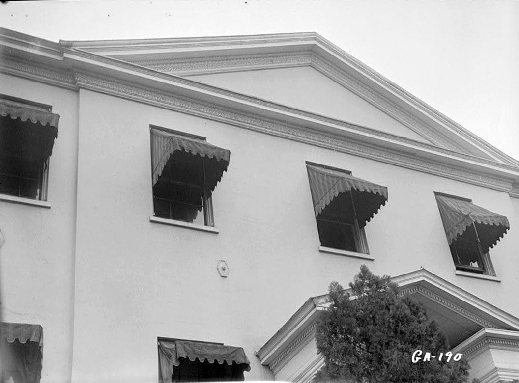 Historic Photo : Baber House, Walnut Street, Macon, Bibb County, GA 1 Photograph