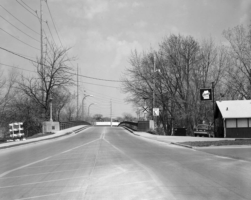 Historic Photo : Benton Street Bridge, Spanning Iowa River at Benton Street, Iowa City, Johnson County, IA 6 Photograph