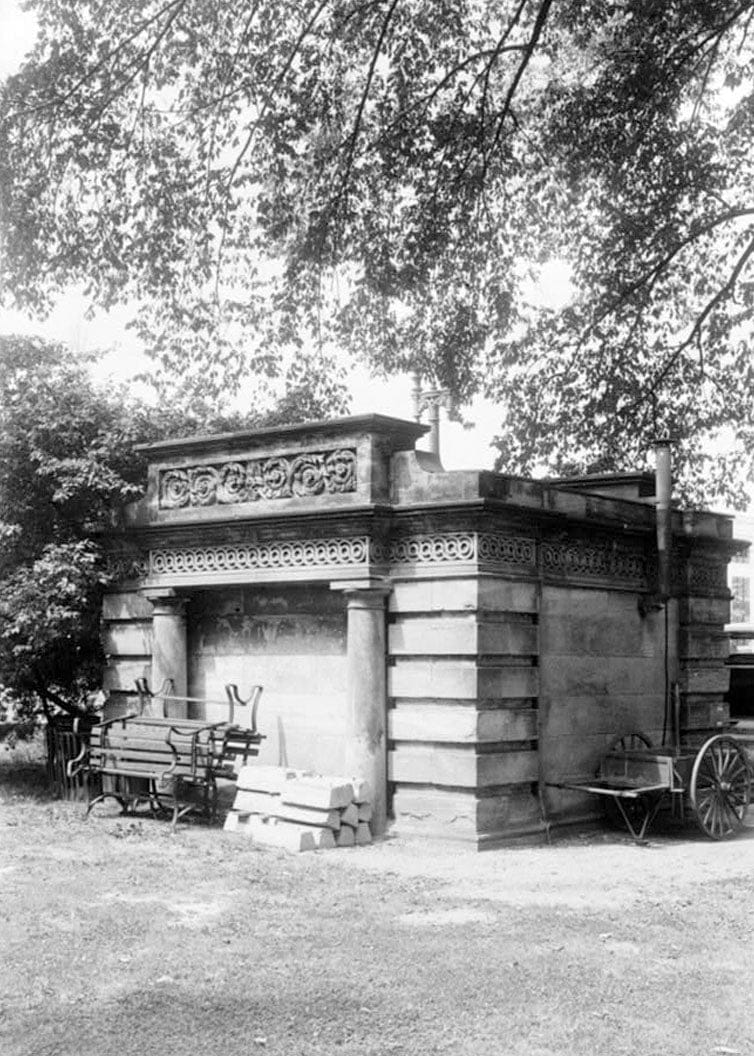 Historic Photo : U.S. Capitol Gatehouses, Fifteenth & Seventeenth Streets at Constitution Avenue, Washington, District of Columbia, DC 5 Photograph