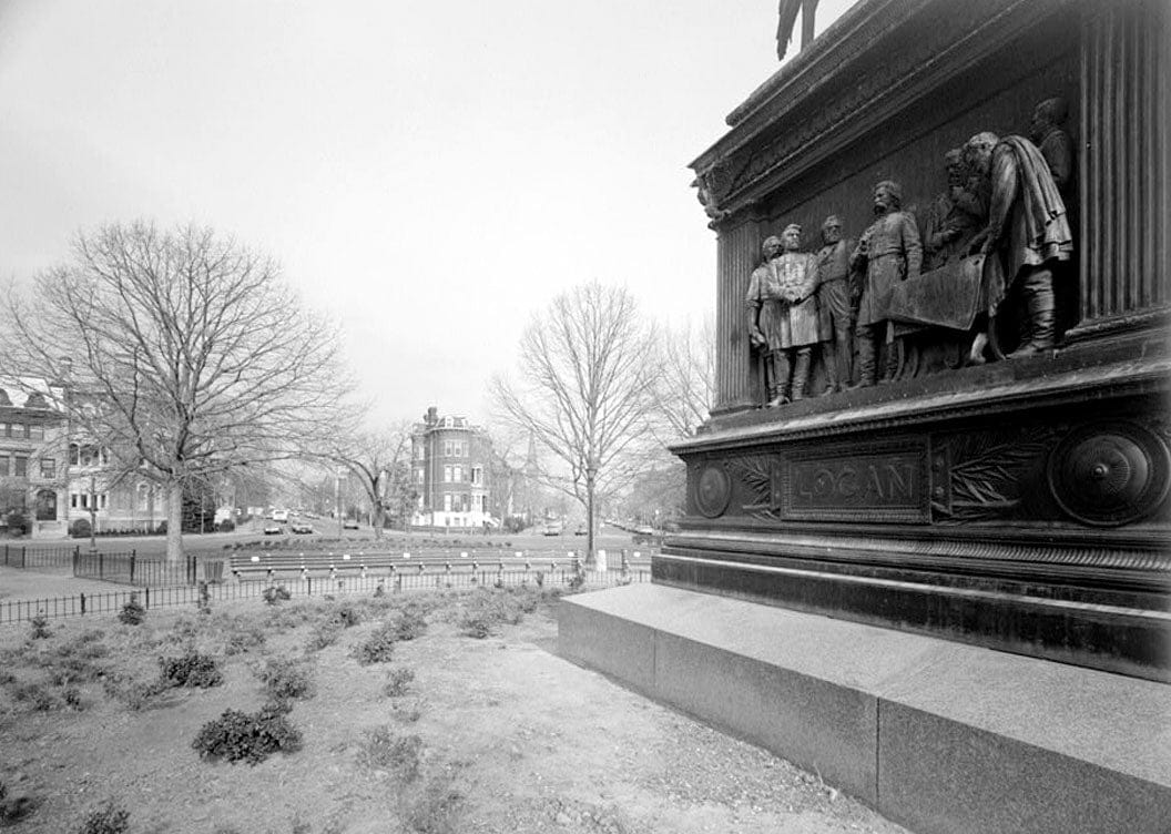 Historic Photo : Logan Circle, Vermont Avenue, Rhode Island Avenue, & Thirteenth Street, Washington, District of Columbia, DC 1 Photograph