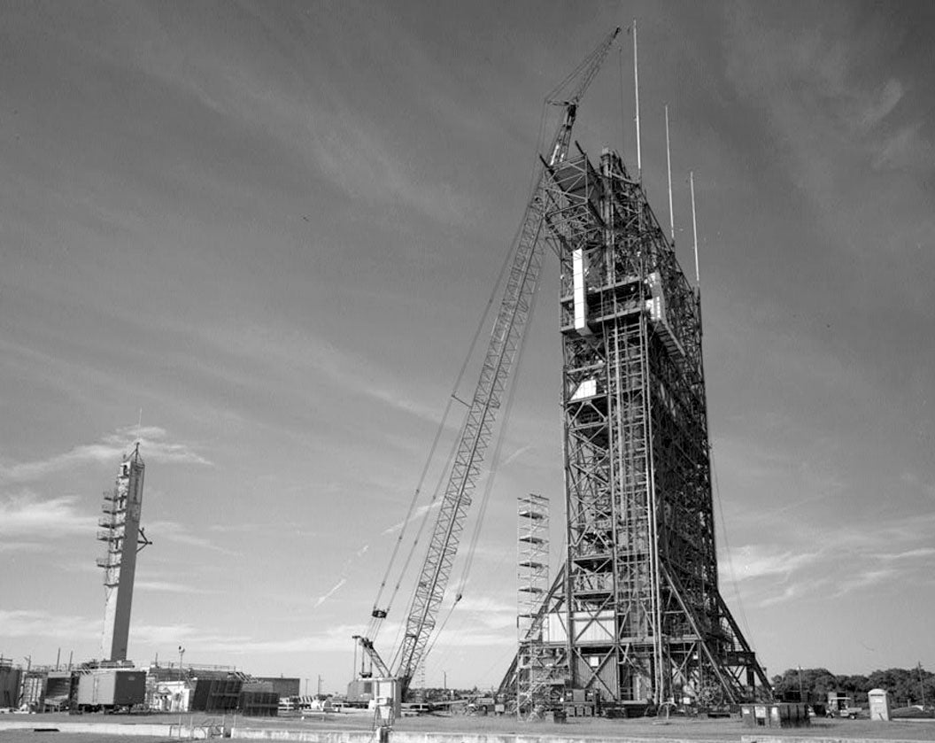 Historic Photo : Cape Canaveral Air Station, Launch Complex 17, Facility 28402, East end of Lighthouse Road, Cape Canaveral, Brevard County, FL 1 Photograph