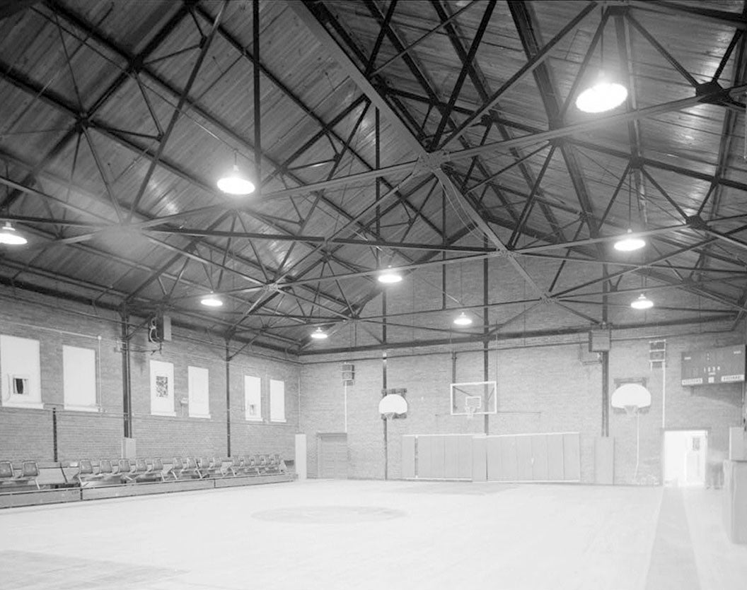 Historic Photo : Fitzsimons General Hospital, Gymnasium, Northeast Corner of East Harlow Avenue & North Page Street, Aurora, Adams County, CO 1 Photograph