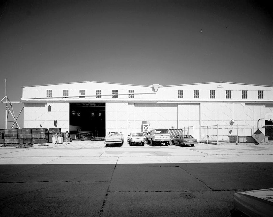Historic Photo : U.S. Naval Air Station, Seaplane Hangar, Pensacola, Escambia County, FL 8 Photograph