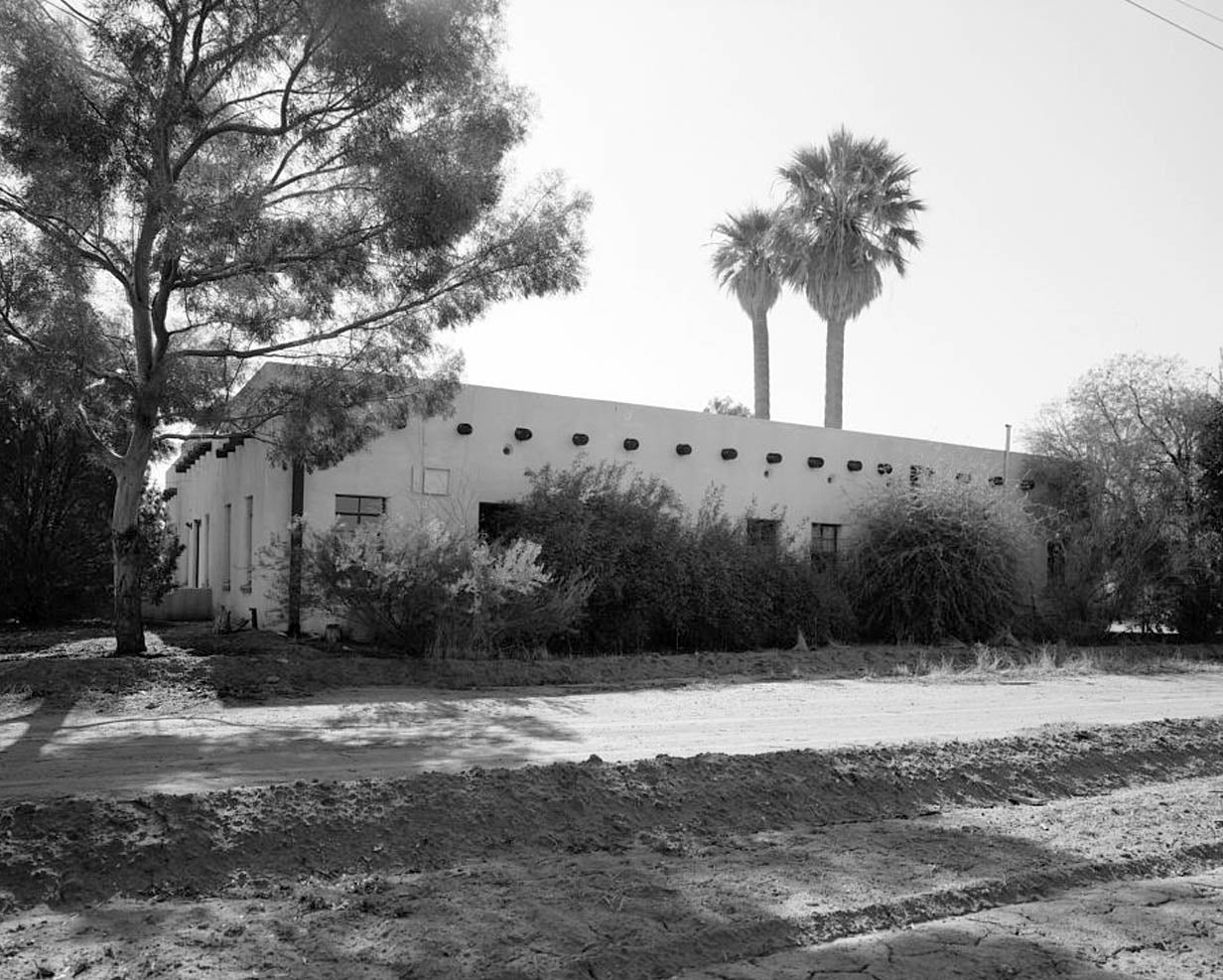 Historic Photo : Tucson Plant Materials Center, Administration Building, 3241 North Romero Road, Tucson, Pima County, AZ 1 Photograph