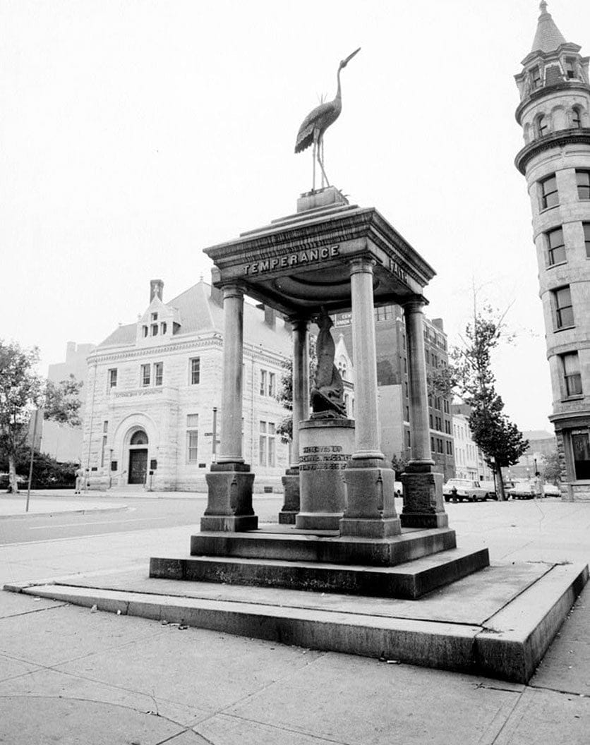 Historic Photo : Temperance Fountain, Pennsylvania Avenue & Seventh Street Northwest, Washington, District of Columbia, DC 1 Photograph
