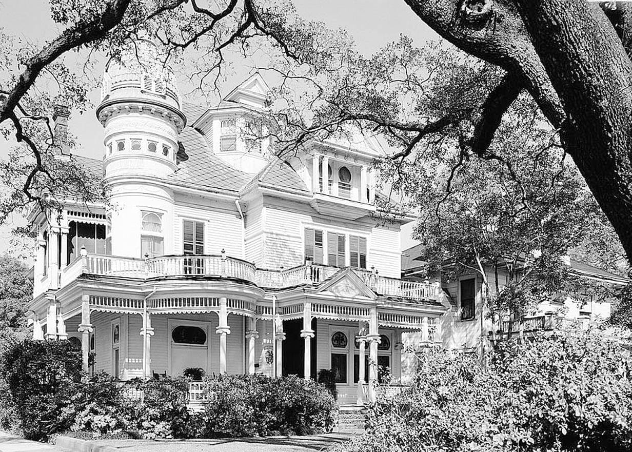 Historic Photo : Tacon-Gordon House, 1216 Government Street, Mobile, Mobile County, AL 2 Photograph