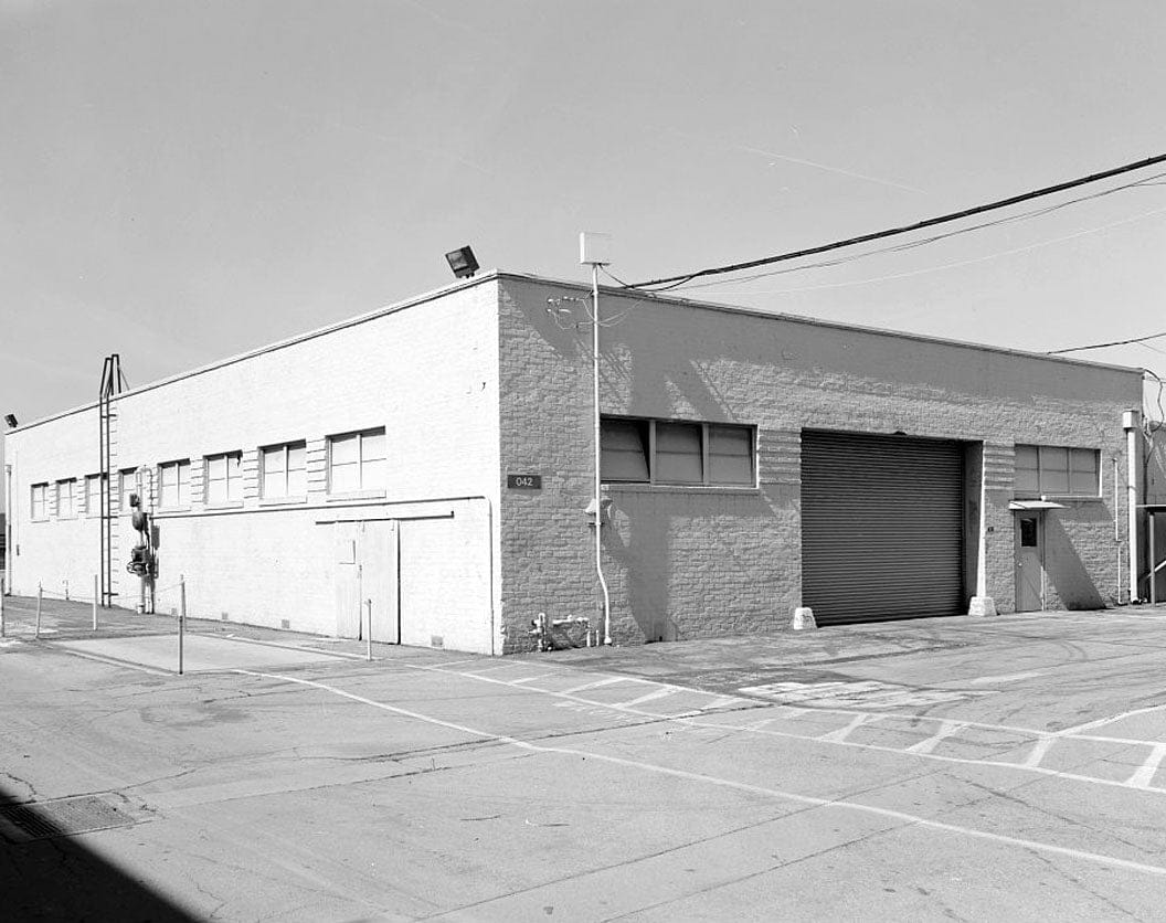 Historic Photo : NASA Industrial Plant, Garage & Transportation Maintenance Facility, 12214 Lakewood Boulevard, Downey, Los Angeles County, CA 1 Photograph