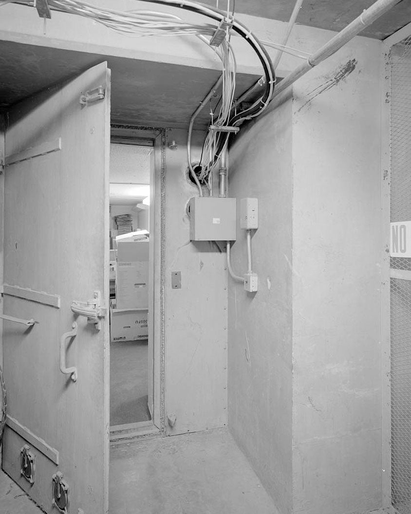 Historic Photo : U.S. Naval Base, Pearl Harbor, Bombproof Communication Center, Hornet Avenue at Liscome Bay Street, Pearl City, Honolulu County, HI 3 Photograph
