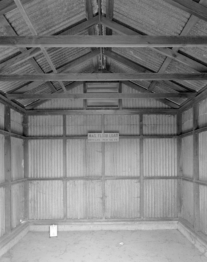 Historic Photo : Mare Island Naval Shipyard, Ordnance Warehouse, Plummer Road, south of Corbett Road, Vallejo, Solano County, CA 1 Photograph