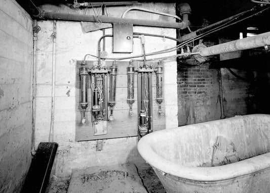 Hot Springs National Park Bathhouse Row, Maurice Bathhouse: Mechanical & Piping Systems, State Highway 7, 1 mile north of U.S. Highway 70, Hot Springs, Garland County, AR 1