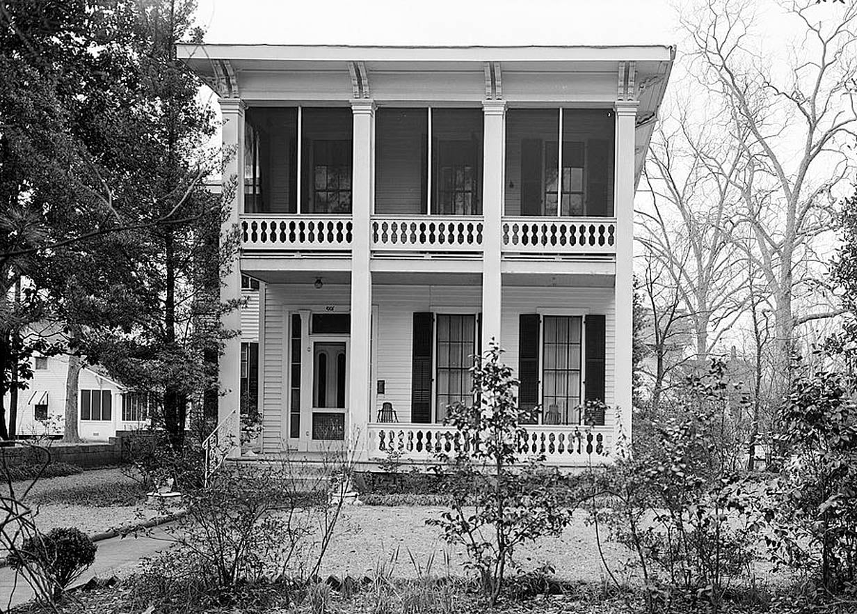 Historic Photo : Hellen-Croom House, 1001 Augusta Street, Mobile, Mobile County, AL 2 Photograph