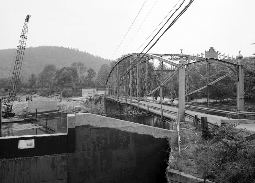 Historic Photo : Boardman's Lenticular Bridge, Spanning Housatonic River on Boardman's Road, New Milford, Litchfield County, CT 2 Photograph