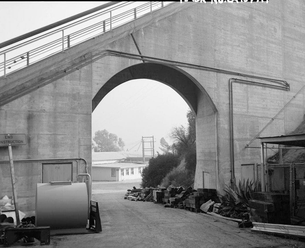 Historic Photo : Variable Angle Launcher Complex, Variable Angle Launcher, CA State Highway 39 at Morris Reservior, Azusa, Los Angeles County, CA 5 Photograph