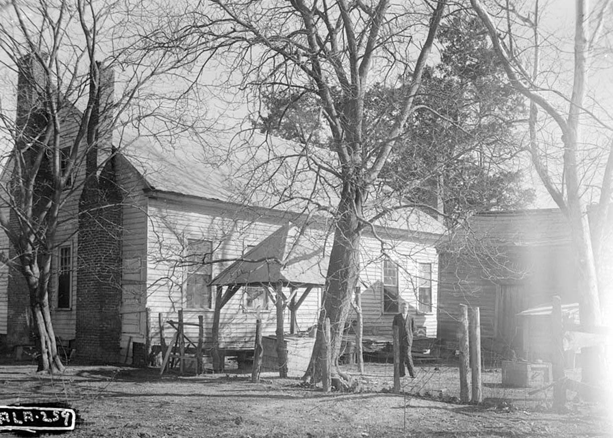 Historic Photo : The Tavern, County Road 19, Forkland, Greene County, AL 1 Photograph