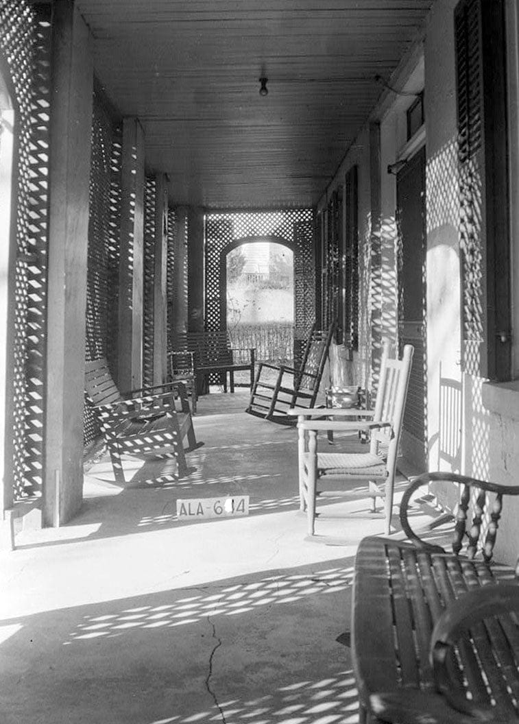 Historic Photo : Kenneworth-Moffatt House, 405 South Hull Street, Montgomery, Montgomery County, AL 2 Photograph