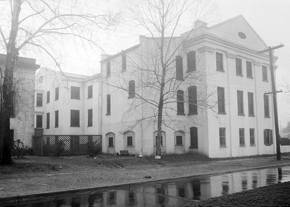 Historic Photo : Old City Hospital, 900-950 Saint Anthony Street, Mobile, Mobile County, AL 1 Photograph