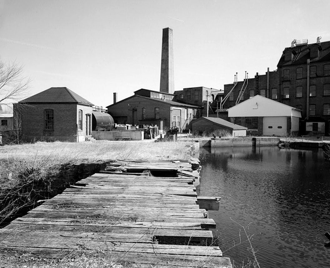 Historic Photo : Dayville Mills Hydroelectric Facility, Powerhouse, North side of Route 101, .5 mile west of Route 395, Killingly Center, Windham County, CT 1 Photograph