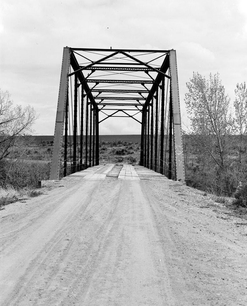 Historic Photo : Elson Bridge, Spanning Purgatoire River at County Road 36, El Moro, Las Animas County, CO 6 Photograph