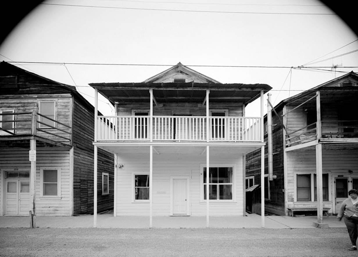 Historic Photo : Town of Locke, Commercial-Residential Structure, 13935 Main Street, Locke, Sacramento County, CA 1 Photograph