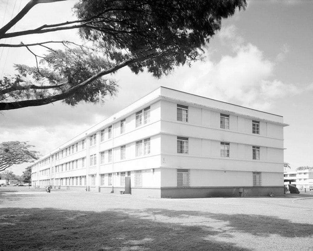 Schofield Barracks Military Reservation, Quadrangle K Barracks Type, Between Wilson Street & Capron Avenue near Williston Avenue, Wahiawa, Honolulu County, HI 2