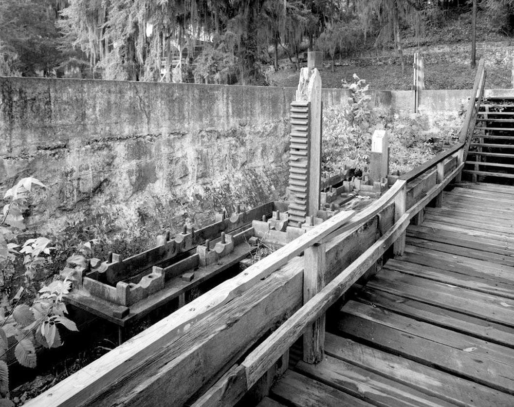 Historic Photo : Augusta Canal, Augusta, Richmond County, GA 2 Photograph