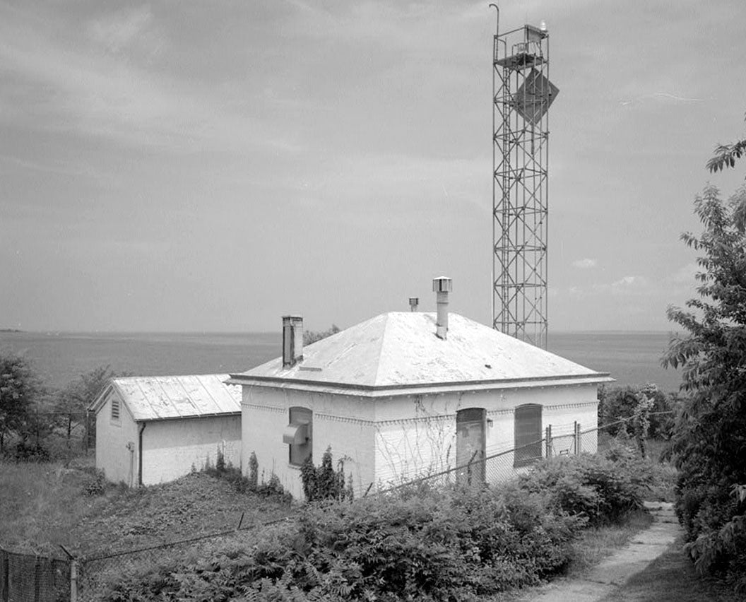 Historic Photo : Great Captain Island Light, Great Captain Island, Greenwich, Fairfield County, CT 2 Photograph