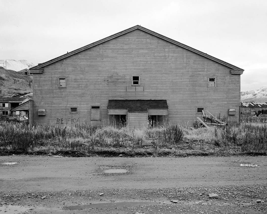 Historic Photo : Naval Operating Base Dutch Harbor & Fort Mears, Headquarters Area Recreation Hall & Theater, Unalaska, Aleutian Islands, AK 5 Photograph