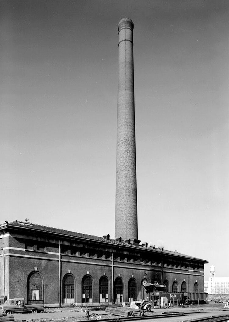 Historic Photo : Washington Terminal Company Power Plant, First Avenue Northeast, Washington, District of Columbia, DC 1 Photograph