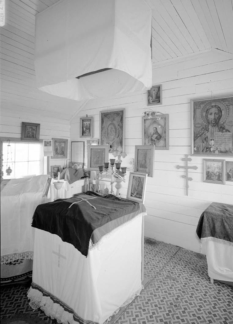 Historic Photo : St. John the Baptist Russian Orthodox Church, Naknek, Bristol Bay Borough, AK 9 Photograph