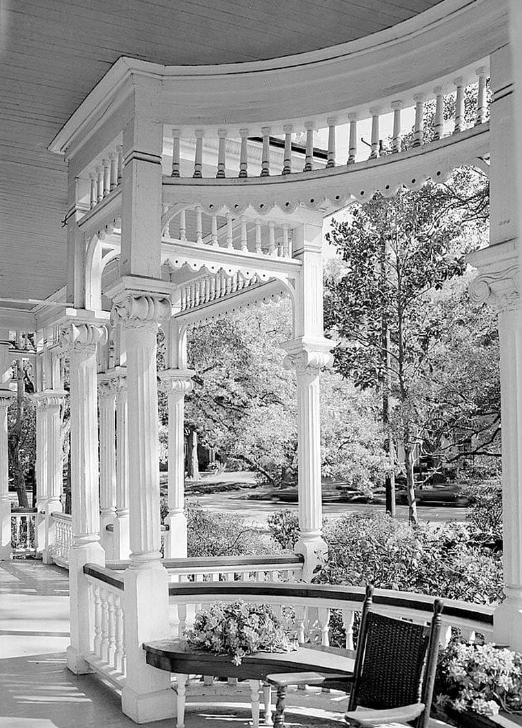 Historic Photo : Tacon-Gordon House, 1216 Government Street, Mobile, Mobile County, AL 6 Photograph