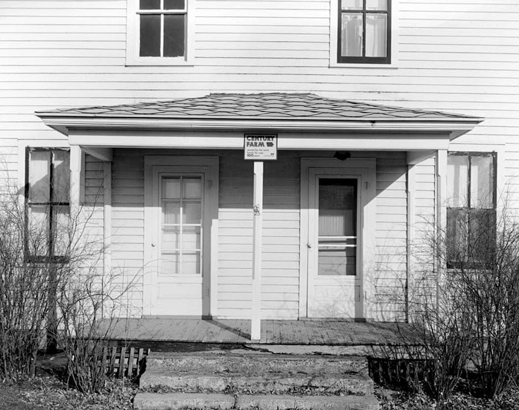 Historic Photo : Frank Chyle, Jr. House, Main Street, Protivin, Howard County, IA 3 Photograph