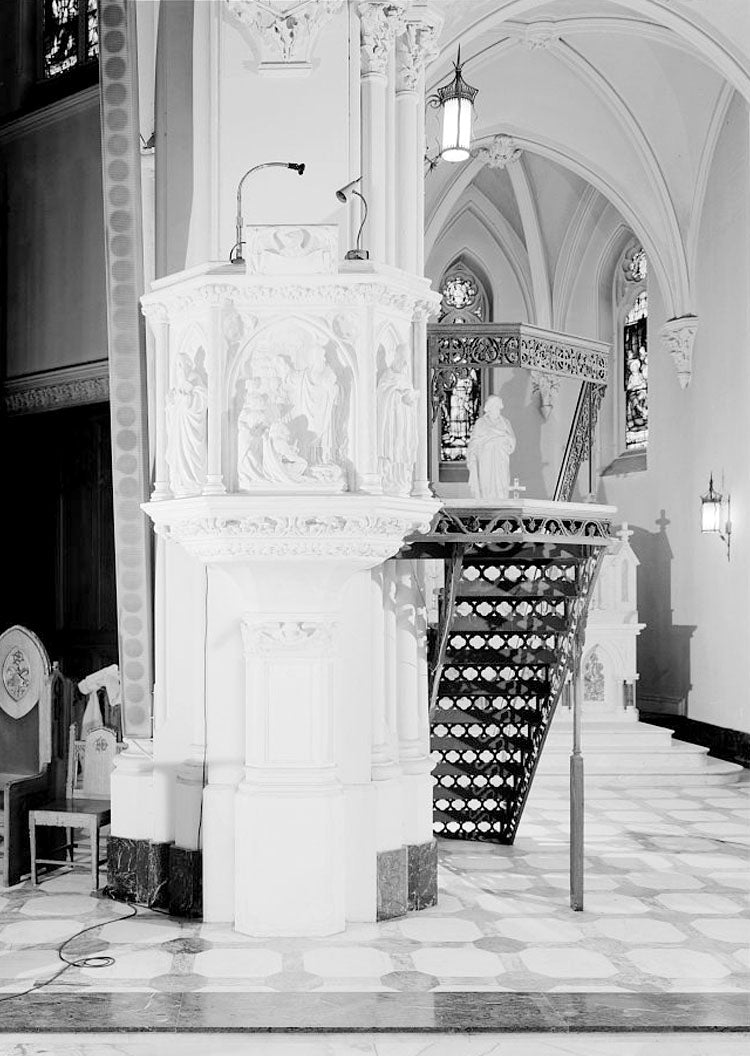 Historic Photo : St. Patrick's Catholic Church, 619 Tenth Street, NW, Washington, District of Columbia, DC 7 Photograph