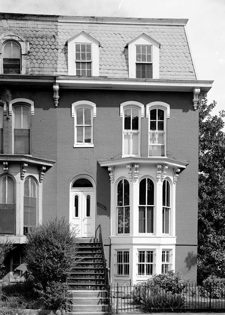 Historic Photo : Zalmon Richards House, 1301 Corcoran Street Northwest, Washington, District of Columbia, DC 2 Photograph