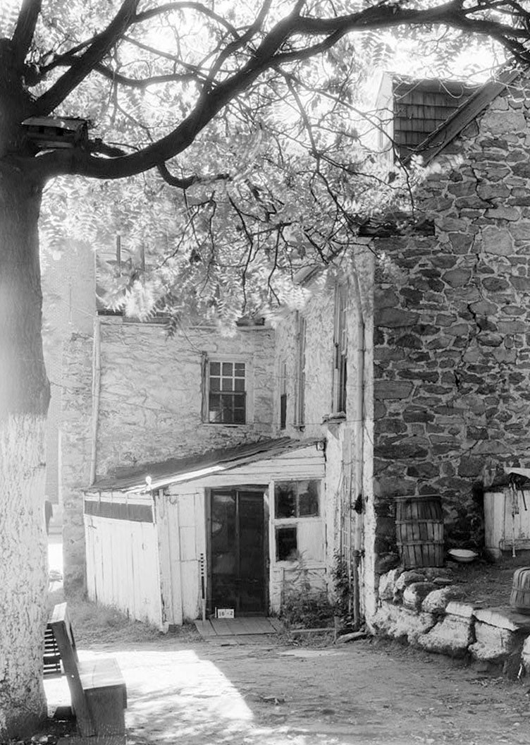 Historic Photo : Old Stone House, 3051 M Street Northwest, Washington, District of Columbia, DC 3 Photograph