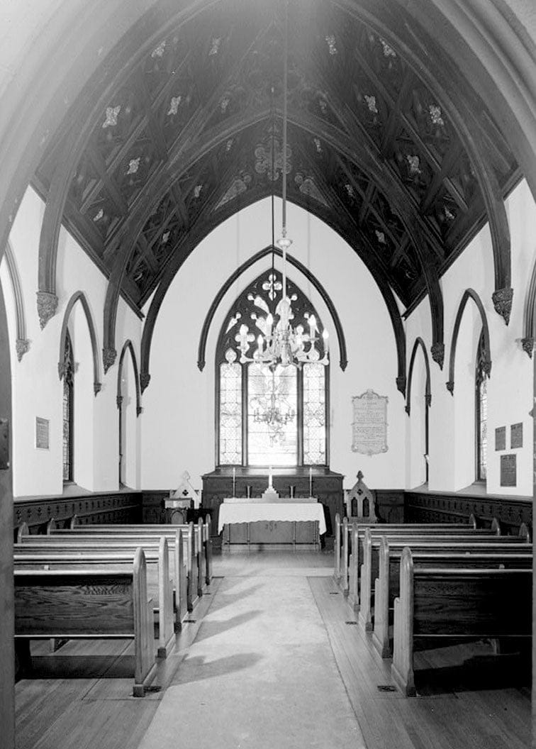 Historic Photo : Oak Hill Cemetery, Chapel, 3001 R Street Northwest, Northeast of gatehouse, Washington, District of Columbia, DC 2 Photograph