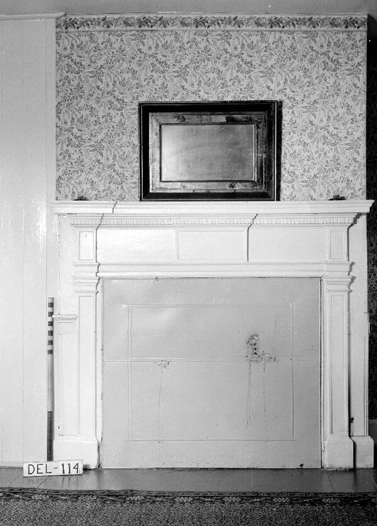 Historic Photo : Heller House, Route 299, Odessa, New Castle County, DE 2 Photograph