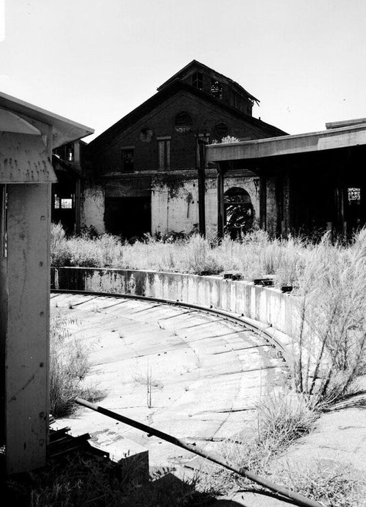 Central of Georgia Railway, Savannah Repair Shops & Terminal Facilities, Roundhouse, Site Bounded by West Broad, Jones, West Boundary & Hull, Savannah, Chatham County, GA 10