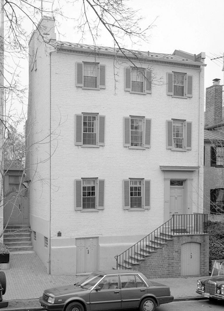 Historic Photo : 3122 O Street, Northwest (House), Washington, District of Columbia, DC 1 Photograph