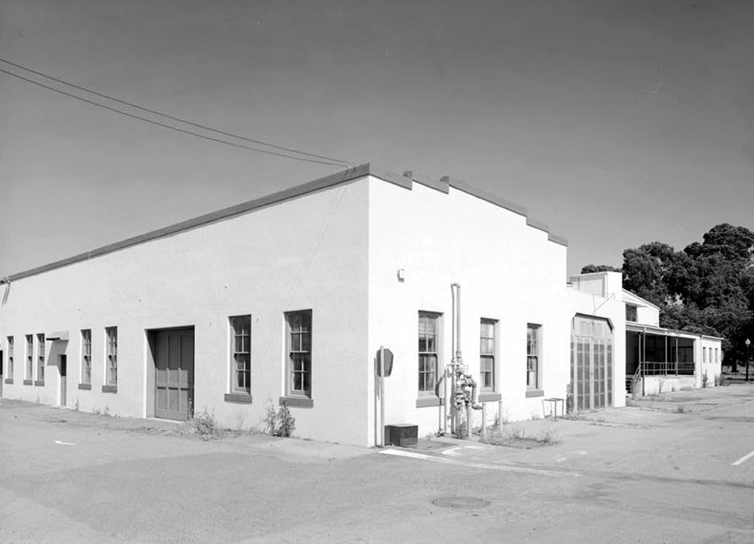 Historic Photo : Agnews State Hospital, Painter's & Upholsterer's Shop, Third Street between Avenues A & B, Santa Clara, Santa Clara County, CA 1 Photograph