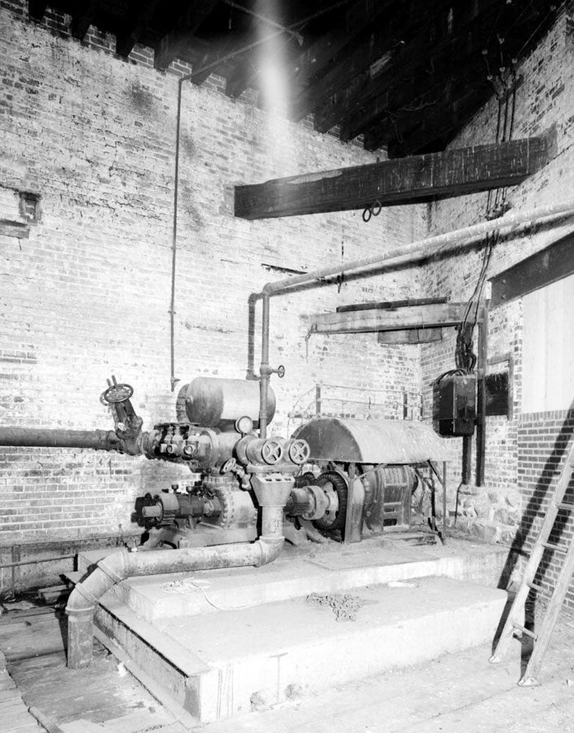 Historic Photo : Muscogee Manufacturing Company, Front Avenue & Fourteenth Street, Columbus, Muscogee County, GA 9 Photograph