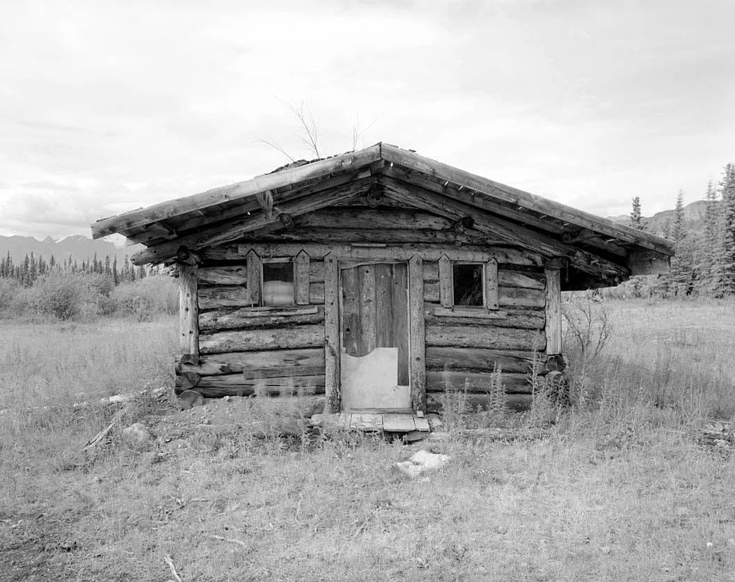 Historic Photo : Town of Chisana, U.S. Commissioner's Residence, Chisana, Valdez-Cordova Census Area, AK 3 Photograph